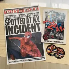 【値下げ】USJ スパイダーマン デイリービューグル　フォトフレーム　ステッカー USJ「スパイダーマン・ザ・ライド」24年に終了へ、限定
