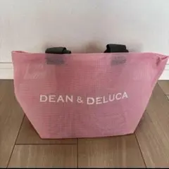 新品　DEAN ＆ DELUCA メッシュトート　サブバック　ピンク