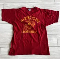 MARINE CORPS CHAMPIONSHIP Tシャツ Mサイズ 赤