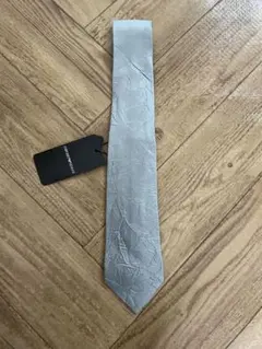【新品 未使用】EMPORIO ARMANI シワ加工 ネクタイ