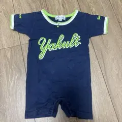 ヤクルトスワローズ　ベビーロンパース　ビジター　90