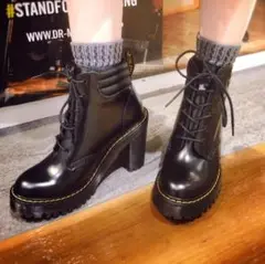 【激レア】Dr.Martens PERSEPHONE UK3 黒 厚底 ヒール