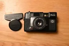 フィルムカメラ YASHICA Auto Focus 黒 Black 電池付