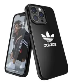 adidas TPU iPhone13Pro ブラック