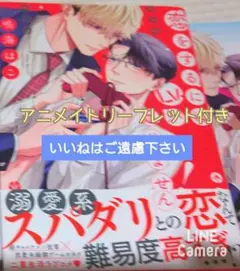 ※アニメイトリーフレット付き　『恋をするにはLv.が足りません/鳴海はこ』