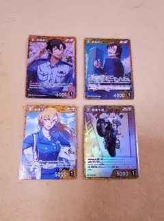 名探偵コナンカードゲーム　黒影の襲来　交錯する刃　萩原研二・千速　カードセット