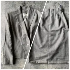 【GIVENCHY】ジバンシー(36)スカート セットアップ グレー フォーマル