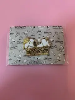 スヌーピー HA HA HA ピンバッジ