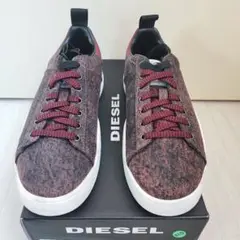 新品未使用 27cm 赤 DIESEL LOW ロー S-CLEVER LOW