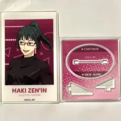 呪術廻戦 GIGO コラボ アクリルカード スタンド 禪院真希