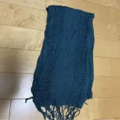 ストール マフラー 緑　１７０×５２センチ
