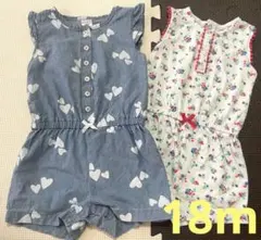 Carter's❤︎オールインワンセット 18m