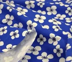 北欧生地　Almedahls アルメダールス　ベラミ　生地　はぎれ　ブルー系