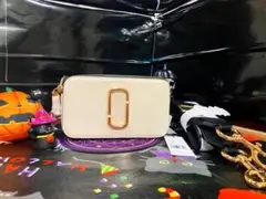 〈新品未使用〉〈美品〉MARC JACOBSスナップショットショルダーバッグ