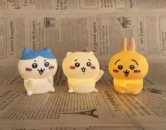 【新品・未使用】ちいかわ ルームライト 3種セット シール おまけ付き