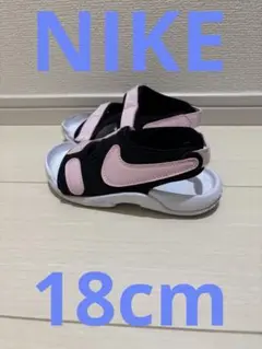 【セール中‼︎】Nike ブラック/ピンク サンダル