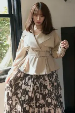 Everyday Belted Trench Jacket