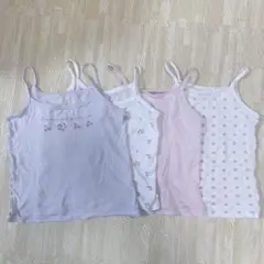 肌着　キャミソール　４枚セット　100
