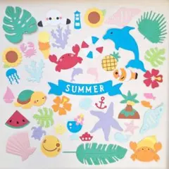 夏の素材　NO.5　クラフトパンチ　680円