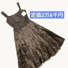 【ROBE NOIRE】定価 26,000円 レース＊ワンピース ◎パーティー