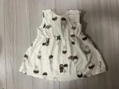 H&M 80cmワンピース 2枚セットミッフィープリント