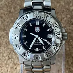 LUMINOX3200シリーズ／クォーツ/ ブラック.シルバー