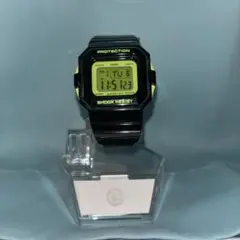 G-Shock mini デジタル腕時計 ブラック/イエロー y2k 蛍光