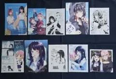 ささやくように恋を唄う　踊り場に　アネモネ　特典　イラストカード　リーフレット