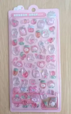 ボンボンドロップシール ももいろボンボン