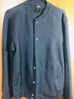 H&M ネイビー ボタン付きジャケット S