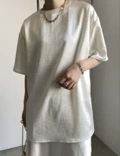 GLOSSY FLOW TEE WITH SKIRT トップスのみ 2025年最新】glossy flow tee with skirtの人気アイテム - メルカリ