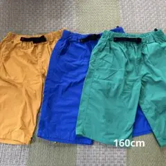 カラフルハーフパンツ3枚セット