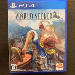 ps4 カセット　ONE PIECE WORLD SEEKER