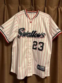 東京ヤクルトスワローズ 青木宣親 23 ユニフォーム ホームユニ M