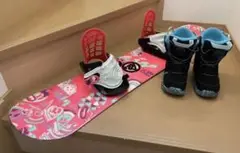 K2 バートン スノーボード3点セットキッズ 110cm 19.5cm 子供用