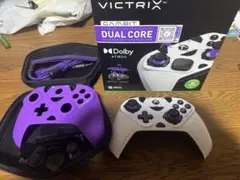 GAMBIT DUAL CORE コントローラー パープル/ホワイト