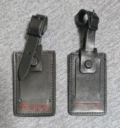TUMI ネームタグ ２個セット(大.小)
