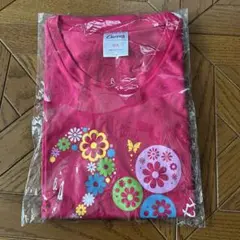 Curves MA ピンク 花柄 Tシャツ