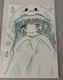 女の子 手描き イラスト 4