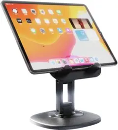 タブレットスタンド　360°回転 black01