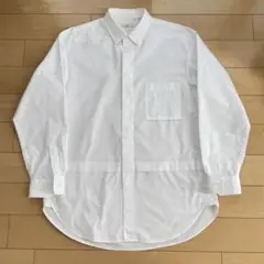 ユニクロ ＋Ｊ スーピマコットン シャツ ホワイト Sサイズ