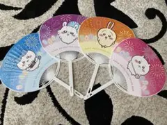 ちぃかわ×くら寿司★非売品うちわコンプリート4枚セット