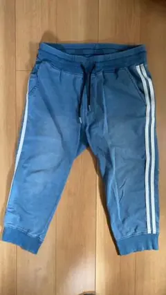 【美品】クロップド　テーパード　スエットパンツ