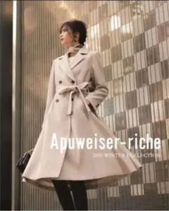 19AW Apuweiser-riche ウールプリーツコート