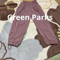 Green Parks ・SUGAR SPOON カーブタックパンツ