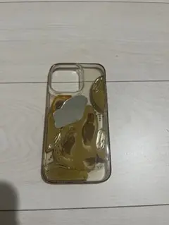 【値下げ】vilie iPhone13proケース ハンドメイド　クリア