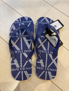 Armani Exchange ネイビー サンダル