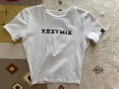 XEXYMIX ホワイト ショート丈Tシャツ　S