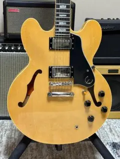 美品　Epiphone ES-335 PRO ブロックインレイ　ハードケース付き 2025年最新】エピフォン es 335 proの人気アイテム - メルカリ