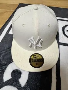 New Era 59FIFTY アイボリーキャップ 7